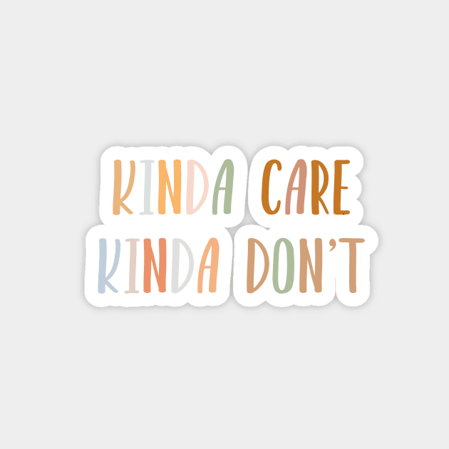 Kinda care Sticker by gusstvaraonica